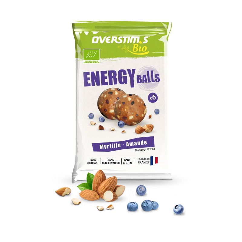 OVERSTIMS ENERGY BALLS BIO Pendant l'effort Nutrition Homme Nos