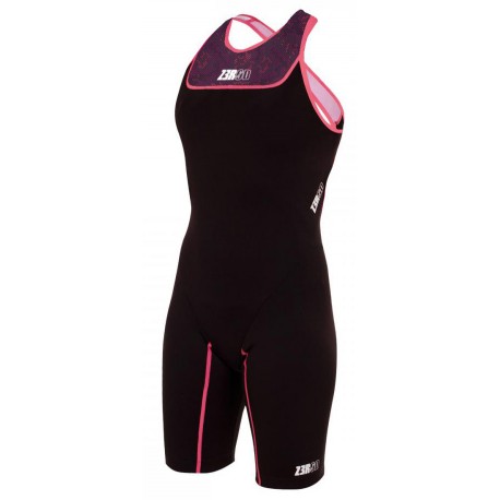 ZEROD START TRISUIT BLACK/PINK FOR WOMEN'S