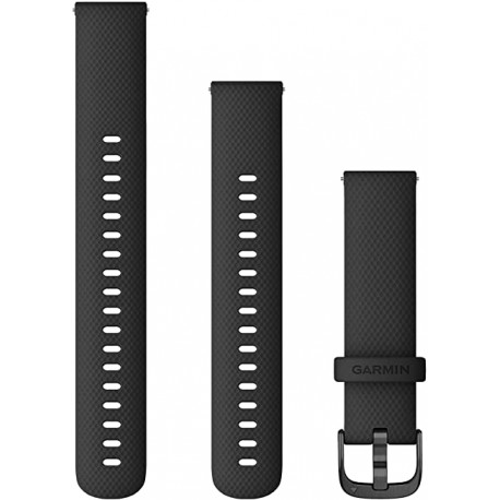 Bracelet De Montre En Silicone Rouge/cramoisi - Largeur 20 Mm - Attaches à Dégagement Rapide - Marque Affinity