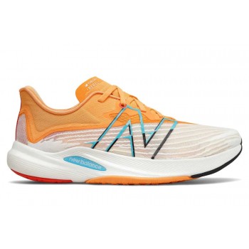 CHAUSSURES NEW BALANCE FUELCELL REBEL 2 WHITE/HABANERO POUR HOMMES