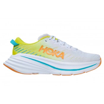 CHAUSSURES HOKA ONE ONE BONDI X WHITE/EVENING PRIMROSE POUR HOMMES