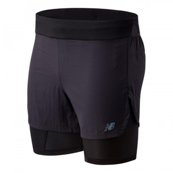NEW BALANCE Q SPEED FUEL 2IN1 SHORT FOR MEN'S