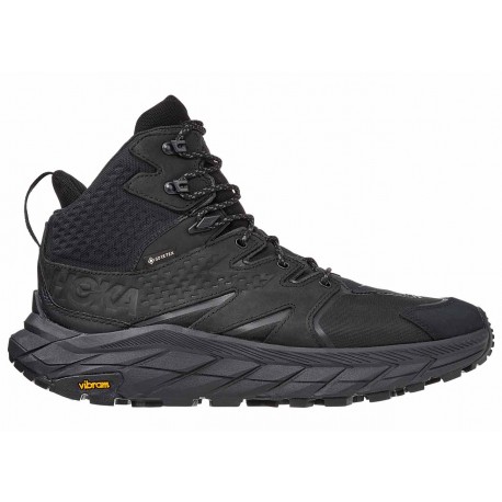 HOKA ONE ONE ANACAPA MID GTX BLACK/BLACK FOR MEN'S