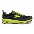 BROOKS CASCADIA 16 BLACK/EBONY/NIGHTLIFE FOR MEN'S