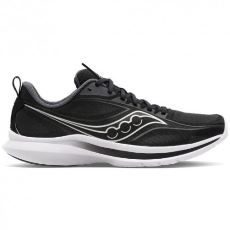 SAUCONY KINVARA 13 BLACK/SILVER FOR WOMEN'S