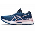 CHAUSSURES ASICS GEL NIMBUS 24 FRENCH BLUE/BARELY ROSE POUR FEMMES