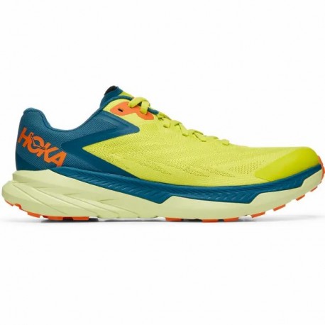 HOKA ONE ONE ZINAL EVENING PRIMROSE/BLUE CORAL FOR MEN'S