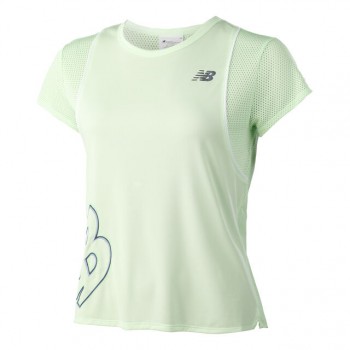 T-SHIRT NEW BALANCE FAST FLIGHT PRINTED POUR FEMMES