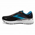 BROOKS ADRENALINE GTS 22 BLACK/BLUE/ORANGE FOR MEN'S