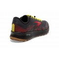 BROOKS CATAMOUNT BLACK/FIERY RED/ BLAZING YELLOW FOR MEN'S