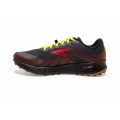 BROOKS CATAMOUNT BLACK/FIERY RED/ BLAZING YELLOW FOR MEN'S