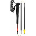 LEKI NEOTRAIL FX ONE SUPERLITE POLES BRIGHT RED/NEON YELLOW
