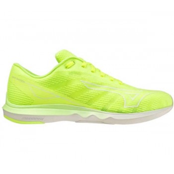 MIZUNO WAVE SHADOW 5 LIME/WHITE/NCLOUD FOR MEN'S