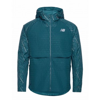 NEW BALANCE REFLECTIVE IMPACT RUN HEAT JACKET FOR MEN'S
