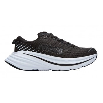 HOKA ONE ONE BONDI X BLACK/WHITE FOR WOMEN'S