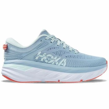 CHAUSSURES HOKA ONE ONE BONDI 7 BLUE FOG/BLUE GLASS POUR FEMMES