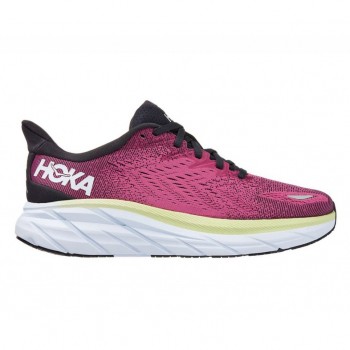 CHAUSSURES HOKA ONE ONE CLIFTON 8 BLUE GRAPHITE/IBIS ROSE POUR FEMMES