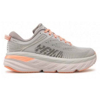 CHAUSSURES HOKA ONE ONE BONDI 7 HARBOR MIST/SHARKSKIN POUR FEMMES