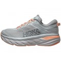 HOKA ONE ONE BONDI 7 HARBOR MIST/SHARKSKIN FOR WOMEN'S