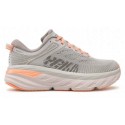 HOKA ONE ONE BONDI 7 WIDE HARBOR MIST/SHARKSKIN FOR WOMEN'S