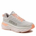 HOKA ONE ONE BONDI 7 HARBOR MIST/SHARKSKIN FOR WOMEN'S