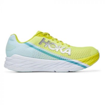 CHAUSSURES HOKA ONE ONE ROCKET X BLUE GLASS/EVENING PRIMROSE UNISEXE