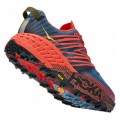 HOKA ONE ONE SPEEDGOAT 4 WIDE FIESTA/PROVINCIAL BLUE FOR MEN'S