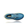 HOKA ONE ONE SPEEDGOAT 4 WIDE PROVINCIAL BLUE/LUMINARY GREEN FOR WOMEN'S