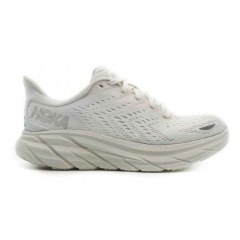 CHAUSSURES HOKA ONE ONE CLIFTON 8 WHITE/WHITE POUR FEMMES