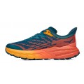 HOKA ONE ONE SPEEDGOAT 5 WIDE BLUE CORAL/CAMELLIA FOR WOMEN'S