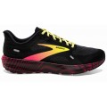 CHAUSSURES BROOKS LAUNCH 9 BLACK/PINK/YELLOW POUR HOMMES