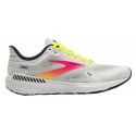 BROOKS LAUNCH GTS 9 WHITE/PINK/NIGHTLIFE FOR WOMEN'S