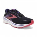 BROOKS ADRENALINE GTS 22 BLACK/PURPLE/CORAL FOR WOMEN'S