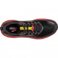 BROOKS CASCADIA 16 BLACK/FIERY RED/BLAZING YELLOW FOR MEN'S