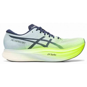 CHAUSSURES ASICS METASPEED SKY + HAZARD GREEN/SKY UNISEXE