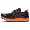 ASICS GEL TRABUCO MAX BLACK/SHOKING ORANGE FOR MEN'S