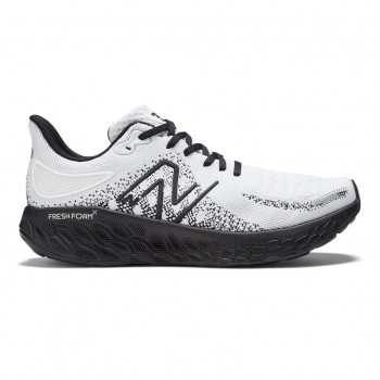 NEW BALANCE 1080 V12 WHITE/BLACK FOR MEN'S