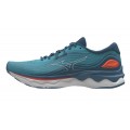 CHAUSSURES MIZUNO WAVE SKYRISE 4 BLUE ASHES/NIMBUS CLOUD/SOLEIL POUR HOMMES