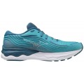 CHAUSSURES MIZUNO WAVE SKYRISE 4 BLUE ASHES/NIMBUS CLOUD/SOLEIL POUR HOMMES