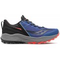 SAUCONY XODUS ULTRA SAPPHIRE/VIZI RED FOR MEN'S