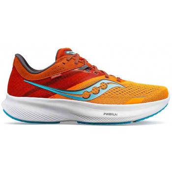 SAUCONY RIDE 16 MARIGOLD/LAVA FOR MEN'S