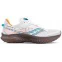 SAUCONY KINVARA 14 WHITE/GRAVEL FOR MEN'S