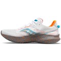 SAUCONY KINVARA 14 WHITE/GRAVEL FOR MEN'S