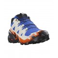 CHAUSSURES SALOMON SPEEDCROSS 6 LAPIS BLUE/BLACK/SCARLET IBIS POUR HOMMES