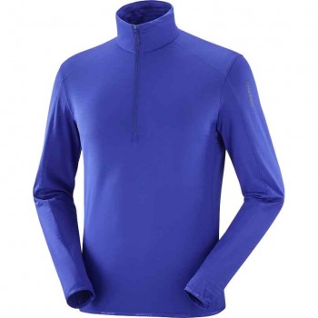 PULL SALOMON ESSENTIAL LIGHTWARM HALF ZIP POUR HOMMES