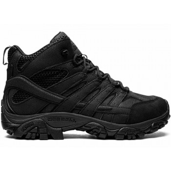 CHAUSSURES MERRELL MOAB 2 MID TACTICAL WP BLACK POUR HOMMES