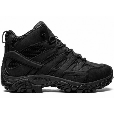 CHAUSSURES MERRELL MOAB 2 MID TACTICAL WP BLACK POUR HOMMES