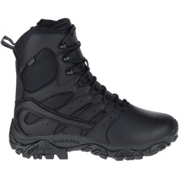 CHAUSSURES MERRELL MOAB 2 8 TACTICAL RESPONSE WP BLACK POUR HOMMES