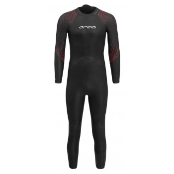 ORCA ATHLEX FLOAT WETSUIT BLACK/RED FOR MEN'S