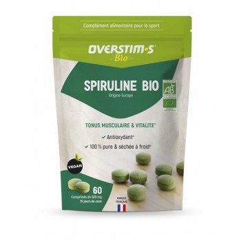 COMPLEMENT ALIMENTAIRE OVERSTIMS SPIRULINE BIO